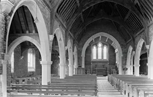 Pews: Interior of a Church