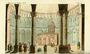 Arimathea: Interior of the Church of the Holy Sepulchre, Jerusalem