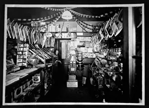 Stocked: Interior of a cigar store, Chicago, USA