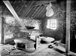 Toome: Interior of Cornmill Showing Grindstones, Toome, Co. Antrim