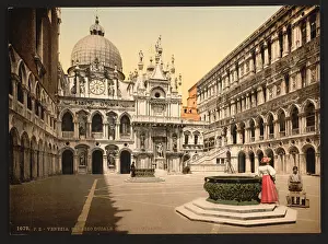 Doges: Interior of the Doges Palace, with the Giant's Staircase, V