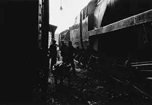 Grate: Interior of Nine Elms Old Shed