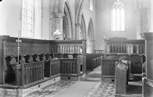 Pews: Interior of Etchingham Church