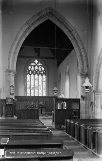 Pews: Interior of Etchingham Church