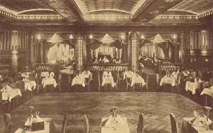 Tanzpalast: The interior of the Faun restaurant, Berlin, 1920s