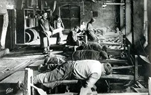 May19: Interior of French Cutlery Factory, Thiers - Knife Grinders