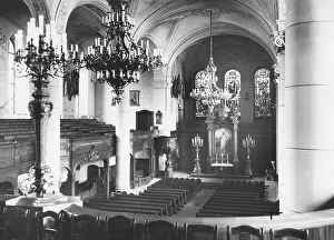 Candlestick: Interior of the Garnisonkirche in Berlin, 1935