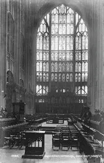 Interior of Gloucester Cathedral Choir