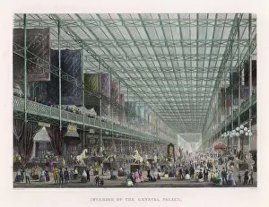 Paxtons: Interior of The Great Exhibition 1851