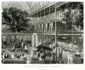 Transept: Interior of the Great Exhibition 1851