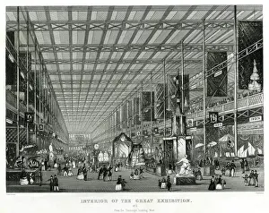 Transept: Interior of The Great Exhibition 1851