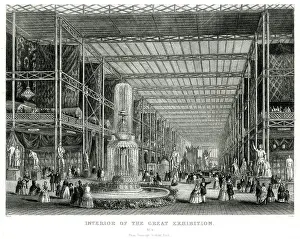 Transept: Interior of The Great Exhibition 1851