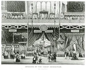 Departments: Interior of The Great Exhibition 1851