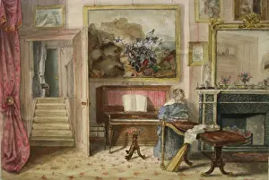 Comfortable: Interior at Greville Place, Kilburn, north west London