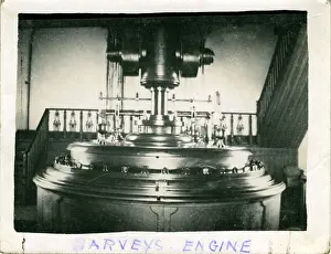 Cylinder: Interior Harvey's Engine House, East Pool Mine, Pool