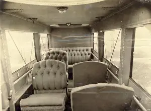 Dh18a: The interior of the third de Havilland DH18A G-EAUF