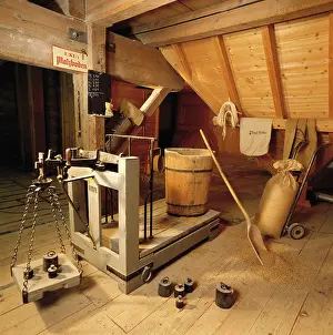 Brauerei: Interior of a historical brewery