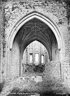 Tipperary: Interior, Hoar Abbey, Cashel