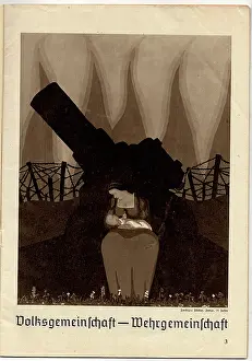 Motherhood: Interior illustration from Volksgemeinschaft