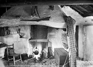 Kettle: Interior of an Irish Handloom Weaver's Cottage, Co Armagh