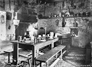 Laid: Interior of Jordan's Castle, Co. Down
