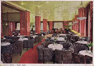 Roter: The interior of the Kaffehaus Imperator, Berlin