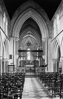 Tiled: Interior of Kingston Church