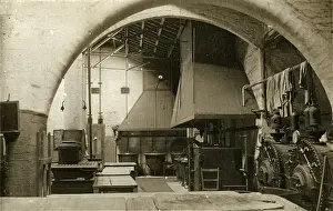 Brickwork: Interior of kitchen, Strangeways Prison, Manchester