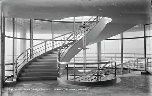 Curved: Interior of the De La Warr Pavilion