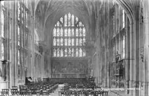 Gloucester: Interior of the Lady Chapel, Gloucester Cathedral