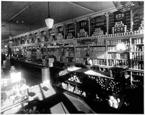 Stocked: Interior of a large General Store