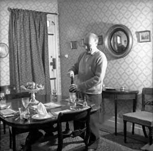 Kentner: Interior of Louis Kentner's house