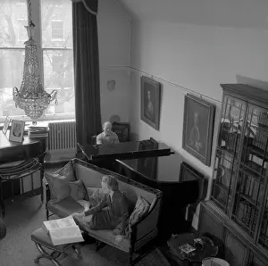 Kentner: Interior of Louis Kentner's house