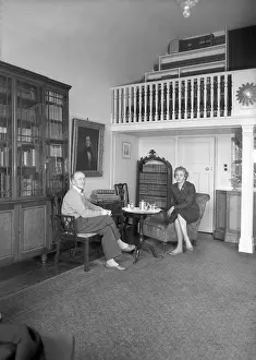 Kentner: Interior of Louis Kentner's house