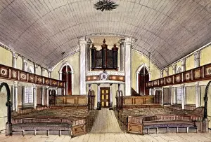 Sachm: Interior of the Lutheran Church