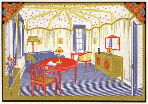 Sideboard: Interior of the May Fair Hotel