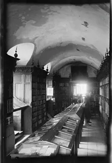 Accessed: The interior of the Morley Library at Winchester Cathedral