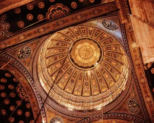 Pal001: Interior Mosque Mohammed Ali Cairo Islamic Architecture