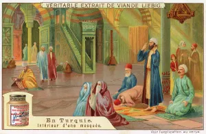 Minbar: Interior of a mosque - Turkey