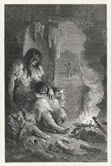 Palaeolithic: INTERIOR/MOTHER & CHILD