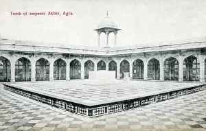 Jahangir: The interior of Mughal emperor Akbar's Tomb