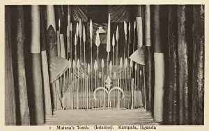 Kabaka: Interior of Muteesa's Tomb - Kampala, Uganda
