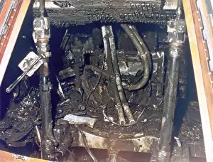 Nasas: Interior of NASA's Apollo 1 space capsule ?