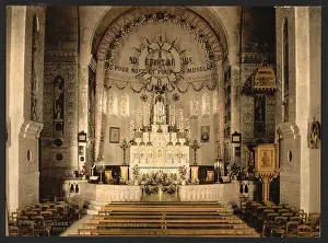 Dafrique: Interior of Notre Dame d'Afrique, Algiers, Algeria