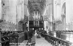 Ceilings: Interior of Oxford Cathedral