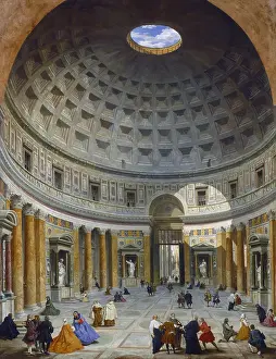 Panini: Interior of the Pantheon