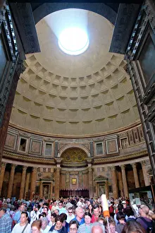 Agrippa: Interior of the Pantheon, Rome, Italy