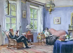 Boileau: Interior, My Parents at Gotha, 1906