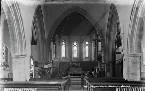 Pews: Interior of Parish Church
