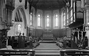 Pews: Interior of the Parish Church Choir